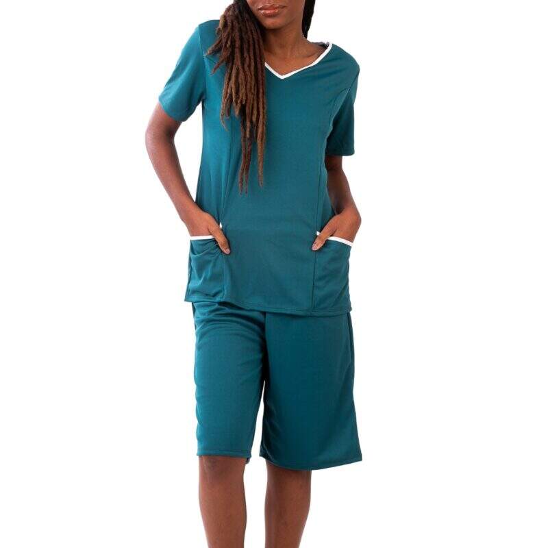 Conjunto de blusa e bermuda Uniforme - Imagem 4