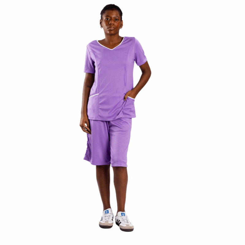 Conjunto de blusa e bermuda Uniforme - Imagem 7
