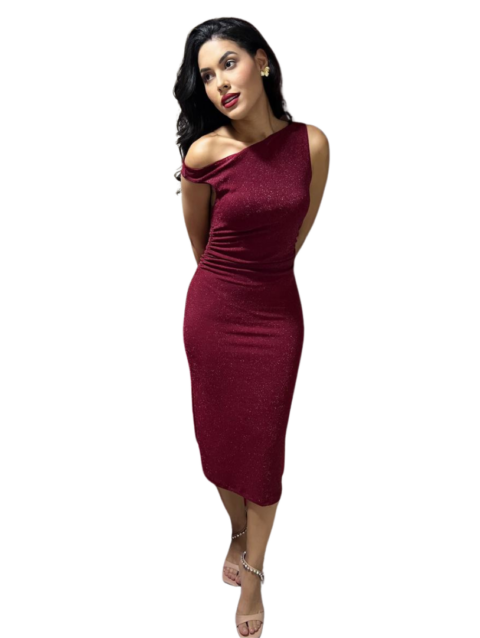 Vestido brilho Suellen