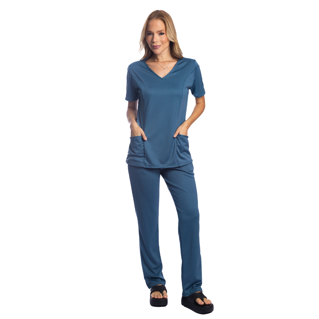 Conjunto de blusa e calça Uniforme - Imagem 6